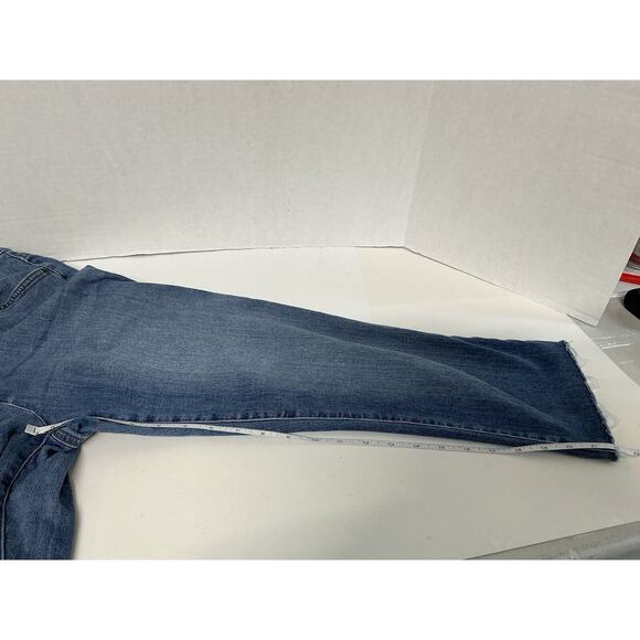 Ralph Lauren‎ Jeans Co Jeans Women’s 10 Blue Denim Premier Straight Cropped LRL - Picture 6 of 11